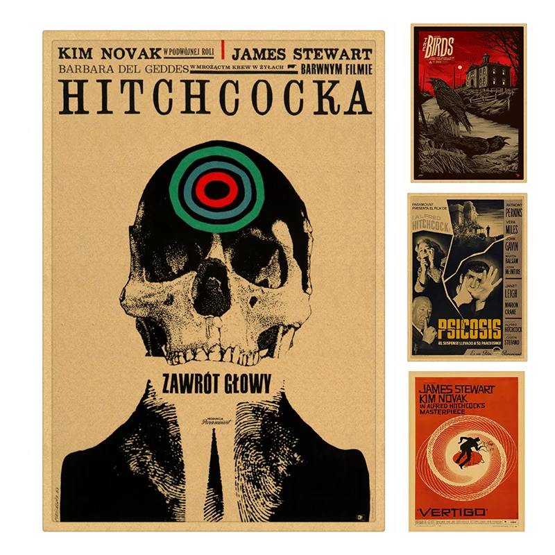 The Birds Alfred Hitchcock Movie Poster Home Furnishing decoration Kraft Movie Poster Drawing core Wall stickers
The Birds Alfred Hitchcock Movie Poster Home Furnishing decoration Kraft Movie Poster Drawing core Wall stickers