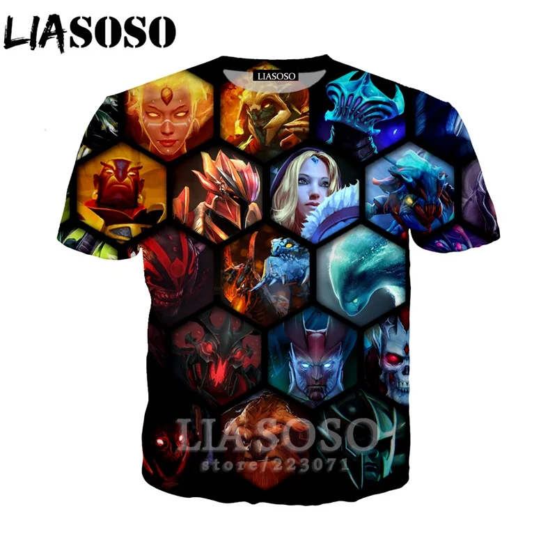 LIASOSO New Fashion Sweatshirt 3D Print Men Women Video Game Dota 2 T-Shirt Casual Unisex Short Sleeve Harajuku Pullover A130-03
LIASOSO New Fashion Sweatshirt 3D Print Men Women Video Game Dota 2 T-Shirt Casual Unisex Short Sleeve Harajuku Pullover A130-03