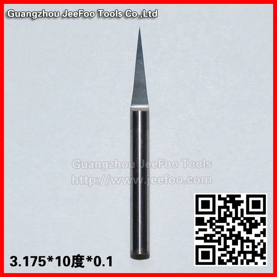 3.175*10Degree*0.1 Sold Carbide Flat Bottom Engraving Bit/Cnc Tool Bits/ PCB Carving Cutters
3.175*10Degree*0.1 Sold Carbide Flat Bottom Engraving Bit/Cnc Tool Bits/ PCB Carving Cutters