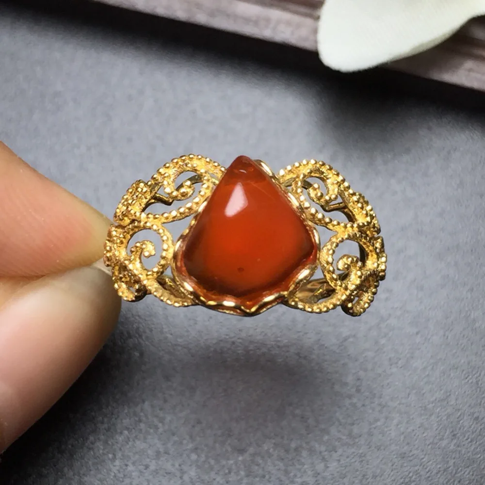 Fine Jewelry Customized Size Real 18K Yellow Gold AU750 100% Natural Fire Opal Gemstone Female Rings for Women Fine Ring
Fine Jewelry Customized Size Real 18K Yellow Gold AU750 100% Natural Fire Opal Gemstone Female Rings for Women Fine Ring