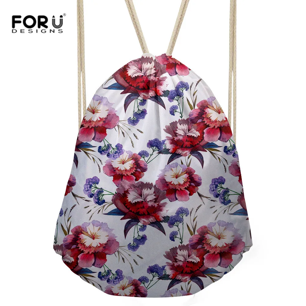FORUDESIGNS Best Gift Traveling Backpacks 3D Retro Flower Printing Bags Drawstring Daypack Bag Adolescent Girl Backpack Satchels
FORUDESIGNS Best Gift Traveling Backpacks 3D Retro Flower Printing Bags Drawstring Daypack Bag Adolescent Girl Backpack Satchels