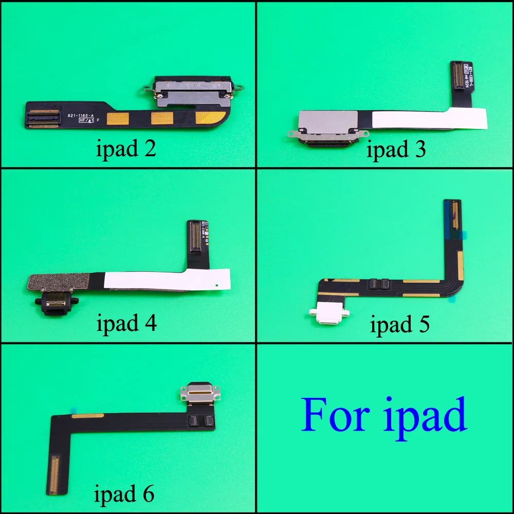 New Charger Charging Port USB Dock Connector Data Flex Cable Ribbon For iPad 2 3 4 5 6 Air 2 For Mini 1 2 3 4 Replacement Parts
New Charger Charging Port USB Dock Connector Data Flex Cable Ribbon For iPad 2 3 4 5 6 Air 2 For Mini 1 2 3 4 Replacement Parts
