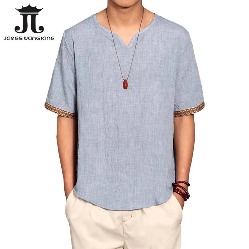 Summer Linen Shirt men Chinese Culture Short Sleeve Shirt loose tops hots Brand Thin Breathable soft Shirts Plus Asian size 5XL
Summer Linen Shirt men Chinese Culture Short Sleeve Shirt loose tops hots Brand Thin Breathable soft Shirts Plus Asian size 5XL
