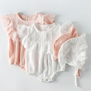 Summer Baby Girls Rompers Ruffles Princess Baby Clothing Newborn Jumpsuit Overalls Clothing Rompers Newborn With Hat Jumpsuits
Summer Baby Girls Rompers Ruffles Princess Baby Clothing Newborn Jumpsuit Overalls Clothing Rompers Newborn With Hat Jumpsuits