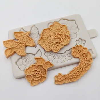 minsunbak Flower Silicone Mold Cake Border Decoration Chocolate Gumpaste Mold DIY Baking Tools
minsunbak Flower Silicone Mold Cake Border Decoration Chocolate Gumpaste Mold DIY Baking Tools