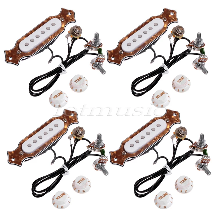 4X Bass Pots Knobs Jacks Parts Guitar Soundhole Pickups for jazz bass replacement.
4X Bass Pots Knobs Jacks Parts Guitar Soundhole Pickups for jazz bass replacement.