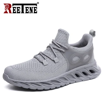 REETENE 2019 Summer Men Casual Shoes Breathable Mesh Men Shoes Fashion Lace-Up Breathable Summer Men Sneakers Zapatillas Hombre
REETENE 2019 Summer Men Casual Shoes Breathable Mesh Men Shoes Fashion Lace-Up Breathable Summer Men Sneakers Zapatillas Hombre