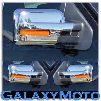 09-14 for Ford F150 Truck Triple Chrome Plated Mirror with Turn Light Full Cover
09-14 for Ford F150 Truck Triple Chrome Plated Mirror with Turn Light Full Cover