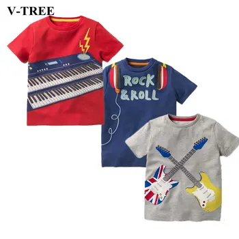 Summer Style Boys T-shirt Musical Instrument Shirts For Children Kids Costume Casual Girls Tops Baby Tees
Summer Style Boys T-shirt Musical Instrument Shirts For Children Kids Costume Casual Girls Tops Baby Tees