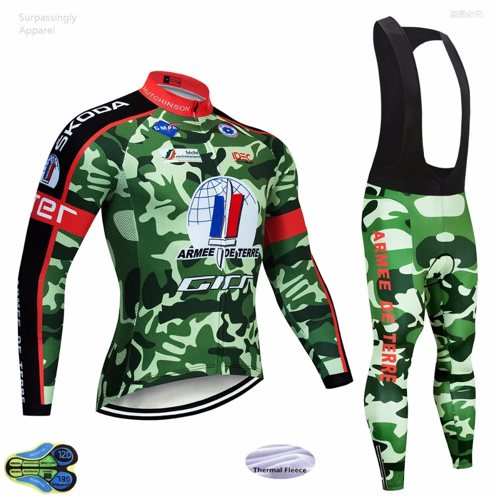Team Men's Camouflage Biking Cycling Clothing Cycling Jersey Set MTB Biking Sport Jersey Winter Bicycle Jersey Ropa Ciclismo
Team Men's Camouflage Biking Cycling Clothing Cycling Jersey Set MTB Biking Sport Jersey Winter Bicycle Jersey Ropa Ciclismo