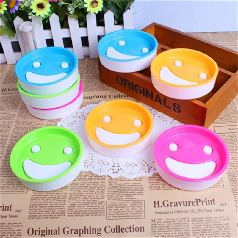 household storage smile shape soap box shower tray bath house container holder travel soap dish candy color Tray Container
household storage smile shape soap box shower tray bath house container holder travel soap dish candy color Tray Container