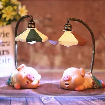 Resin Cute Pig Model Figurines Fairy Animal Miniatures Living Room Bedroom Night Light Garden Home Decoration Crafts Gifts
Resin Cute Pig Model Figurines Fairy Animal Miniatures Living Room Bedroom Night Light Garden Home Decoration Crafts Gifts