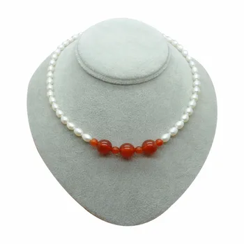 Eternal wedding Women Gift word 925 Sterling real New 7-8-9 mm natural pearl stone necklace, authentic send mother, lover
Eternal wedding Women Gift word 925 Sterling real New 7-8-9 mm natural pearl stone necklace, authentic send mother, lover