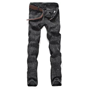 Jeans Men 2018 Youth Trend Slim Stretch Snowflake Washed Grey Pants / Premium Elastic Cotton Fashion Foot Jeans Plus size 28-36
Jeans Men 2018 Youth Trend Slim Stretch Snowflake Washed Grey Pants / Premium Elastic Cotton Fashion Foot Jeans Plus size 28-36