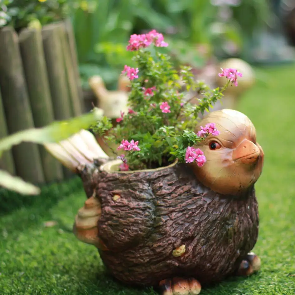 Outdoor Animal Flower Pot Decoration Creative Cute Rabbit Snail Ornaments Gardening Courtyard Succulent Potted Figurines Crafts
Outdoor Animal Flower Pot Decoration Creative Cute Rabbit Snail Ornaments Gardening Courtyard Succulent Potted Figurines Crafts