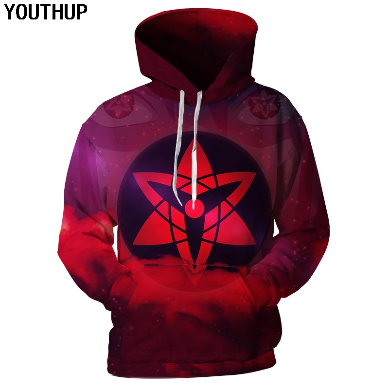 YOUTHUP 2019 Spring 3D Hoodies Men Print Sharingan Hooded Sweatshirts Anime Naruto Cool Hoodies Men Tops Streetwear Plus Size
YOUTHUP 2019 Spring 3D Hoodies Men Print Sharingan Hooded Sweatshirts Anime Naruto Cool Hoodies Men Tops Streetwear Plus Size
