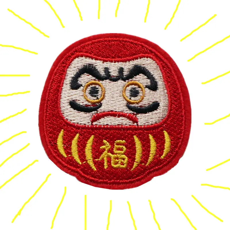 Embroidered Patch Japan Lucky Mascot Fu Sew Iron On Soldier Embroidery Patches Badges For Bag Jeans Hat T Shirt DIY Appliques
Embroidered Patch Japan Lucky Mascot Fu Sew Iron On Soldier Embroidery Patches Badges For Bag Jeans Hat T Shirt DIY Appliques