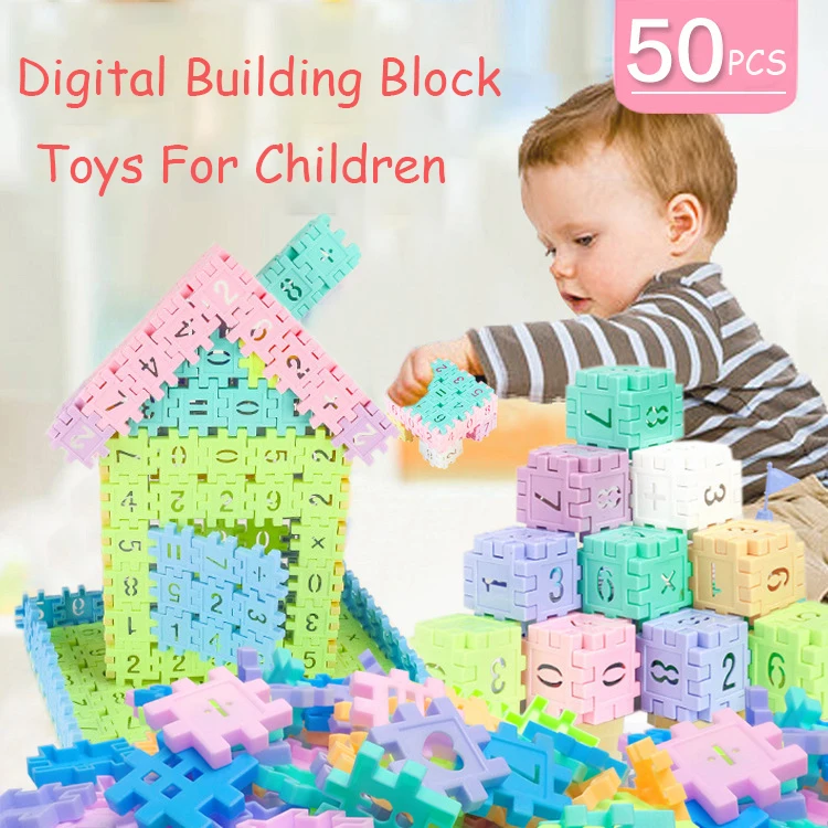 50PCS Digital Building Plastic Magical Geometry Colorful Bulk Bricks Early Educational Puzzle Toys For Children Baby Gifts
50PCS Digital Building Plastic Magical Geometry Colorful Bulk Bricks Early Educational Puzzle Toys For Children Baby Gifts