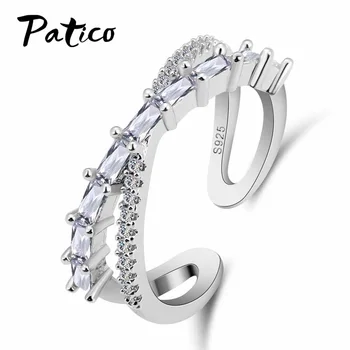 Top Sale Trendy 925 Sterling Silver Austrian Crystal Stackable Rings For Women Gift Shining Cross Cubic Zirconia Party Jewelry
Top Sale Trendy 925 Sterling Silver Austrian Crystal Stackable Rings For Women Gift Shining Cross Cubic Zirconia Party Jewelry