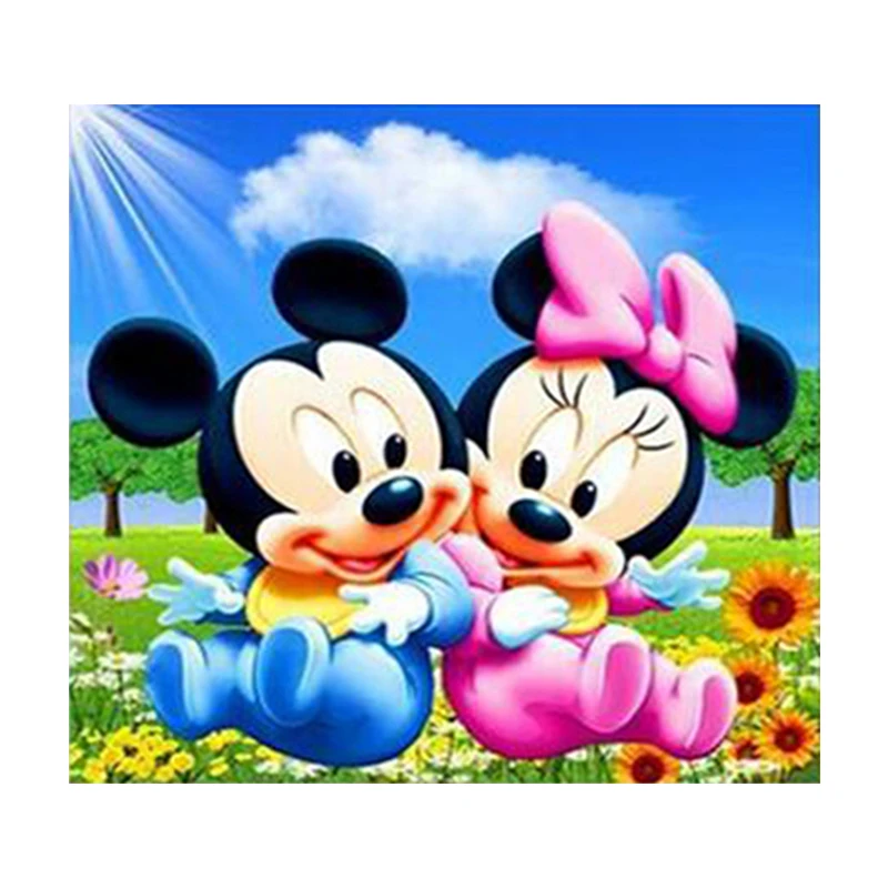 DIY 5d diamond painting Mikey Minne mouse couple love living room bedroom children room
DIY 5d diamond painting Mikey Minne mouse couple love living room bedroom children room