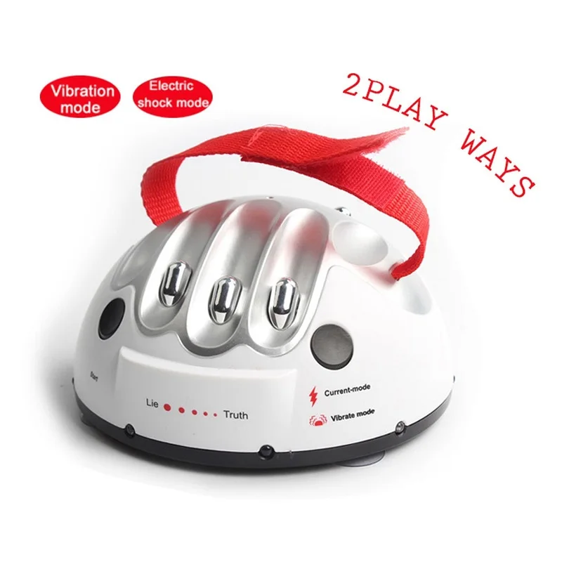 Funny Polygraph Toy Novelty Gag Toys Polygraph Test Micro Electric Shock Lie Detector Shocking Liar Truth Party Game Toy Adult
Funny Polygraph Toy Novelty Gag Toys Polygraph Test Micro Electric Shock Lie Detector Shocking Liar Truth Party Game Toy Adult