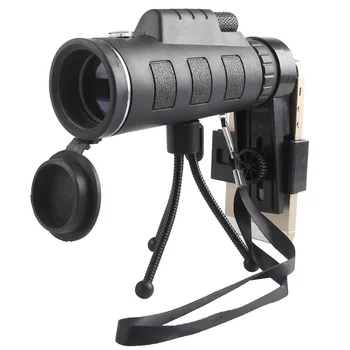 HD 40X60 BAK4 Zoom Mini Monocular Telescope with Compass Phone Clip Military Power Hunting Optics Outdoor Spotting Binoculars
HD 40X60 BAK4 Zoom Mini Monocular Telescope with Compass Phone Clip Military Power Hunting Optics Outdoor Spotting Binoculars