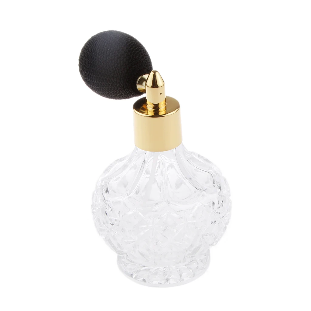100ML Fashion Perfume Bottle Short Spray Atomizer Refillable Bottle Containers Vintage Glass Perfume Bottles 100ML Fashion Perfume Bottle Short Spray Atomizer Refillable Bottle Containers Vintage Glass Perfume Bottles