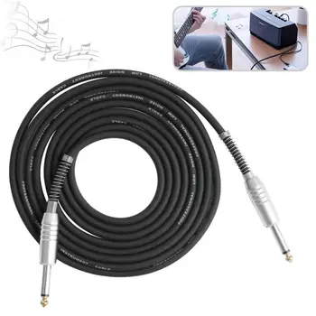 3m 10ft Excellent Mono Cable Audio Male to Male Cable Rubber Coat Wire Copper Cord 6.5mm Straight Plug for Electric Instruments
3m 10ft Excellent Mono Cable Audio Male to Male Cable Rubber Coat Wire Copper Cord 6.5mm Straight Plug for Electric Instruments