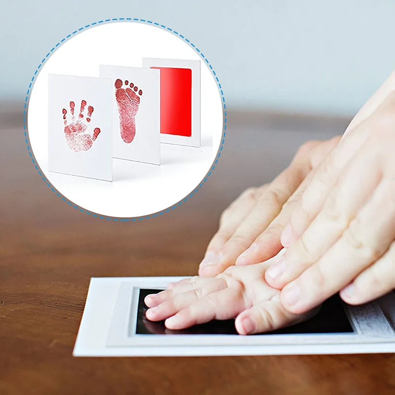 Baby Care Non-Toxic Baby Handprint Footprint Imprint Kit Baby Souvenirs Casting Newborn Footprint Ink Pad Infant Clay Toy Gifts
Baby Care Non-Toxic Baby Handprint Footprint Imprint Kit Baby Souvenirs Casting Newborn Footprint Ink Pad Infant Clay Toy Gifts