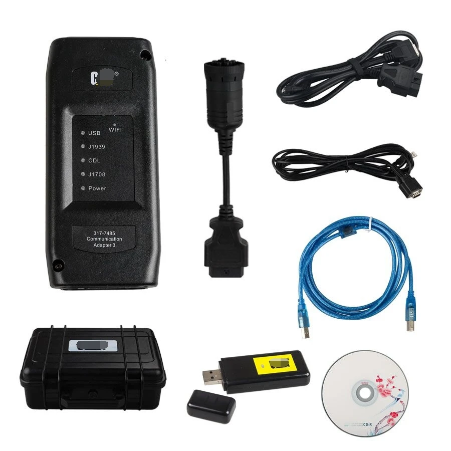 2018 Newest CAT ET Adapter 3 Wireless Professional Truck Diagnostic Tool CAT ET3 Communication Adapter III Connection By USB
2018 Newest CAT ET Adapter 3 Wireless Professional Truck Diagnostic Tool CAT ET3 Communication Adapter III Connection By USB