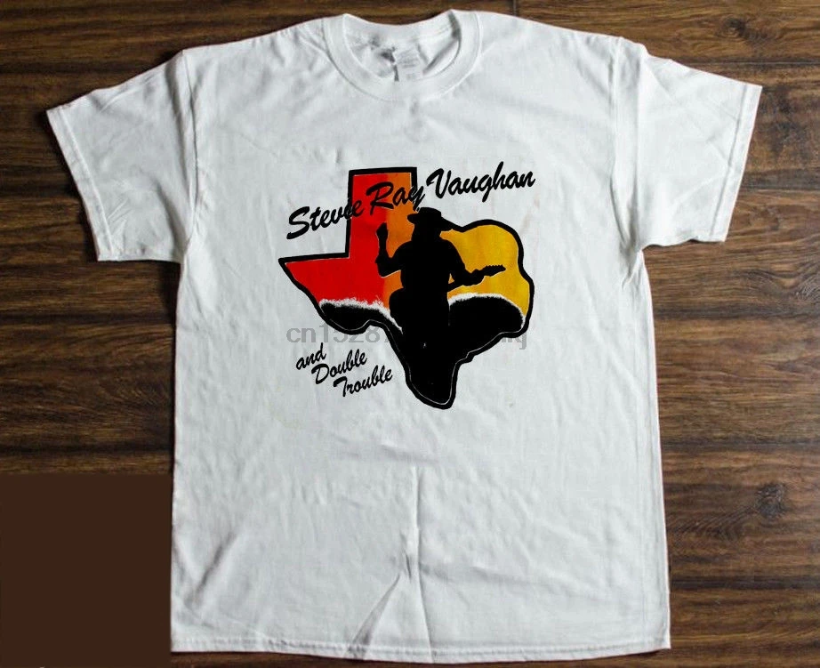 Винтажная футболка с надписью Stevie Ray Vaughan Soul To Размеры S-3XL короткими рукавами