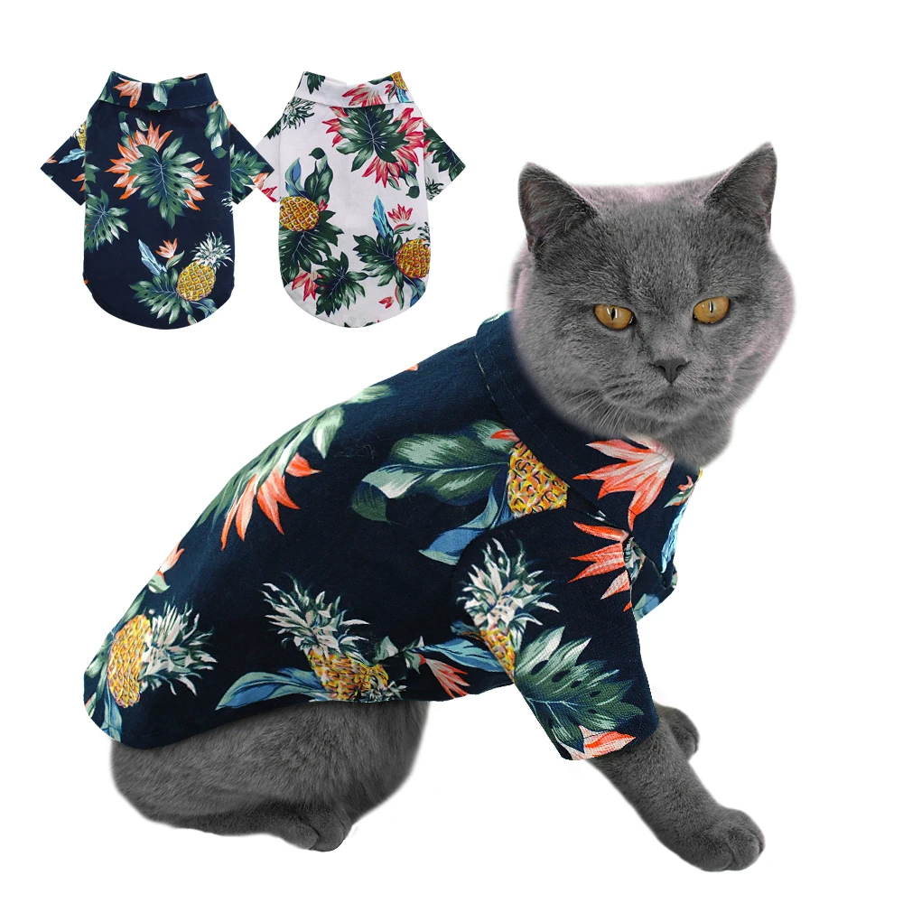2019 Summer Beach Dog Shirt Cute Print Hawaii Beach Pet Cat Clothes Dogs Travel Shirt Small Dog Cat Blouse for Pug Chihuahua
2019 Summer Beach Dog Shirt Cute Print Hawaii Beach Pet Cat Clothes Dogs Travel Shirt Small Dog Cat Blouse for Pug Chihuahua