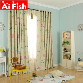 New Arriaval Boys & Girl's Window Bedroom Curtain Cartoon For Kids Child Living Room Cute Owl Pattern Baby Room Curtain AP220 &2
New Arriaval Boys & Girl's Window Bedroom Curtain Cartoon For Kids Child Living Room Cute Owl Pattern Baby Room Curtain AP220 &2