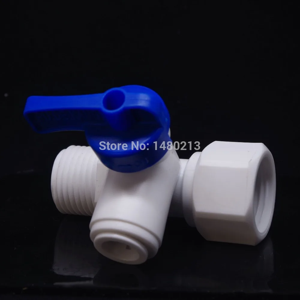 Tee 1/2" Male BSP-1/4" OD-1/2" Female BSP Tap Shut Off Ball Valve Connection Aquarium RO Water Filter Reverse Osmosis System
Tee 1/2" Male BSP-1/4" OD-1/2" Female BSP Tap Shut Off Ball Valve Connection Aquarium RO Water Filter Reverse Osmosis System