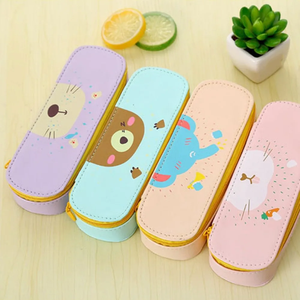 Cute Pencil Case School Supplies Large-capacity Zipper Pen Bag PU Leather Children Student Pen Box Practical Stationery Gift
Cute Pencil Case School Supplies Large-capacity Zipper Pen Bag PU Leather Children Student Pen Box Practical Stationery Gift