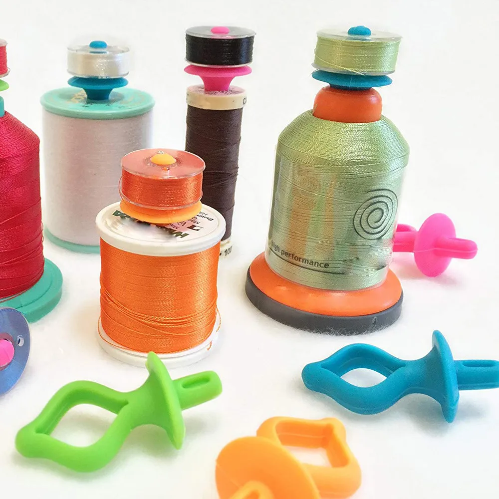 8/16/24/32/40/48PC Color Silicone Thread Clips Bobbin Holders Clips Clamps Tool Dropshipping Mar15
8/16/24/32/40/48PC Color Silicone Thread Clips Bobbin Holders Clips Clamps Tool Dropshipping Mar15