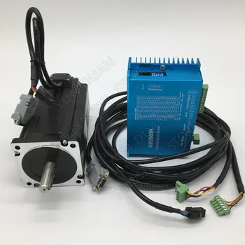 4.5Nm Nema34 86MM AC DC DSP Closed Loop Stepper Motor Driver With Cooling fan Hybird Encoder Easy Servo Kit
4.5Nm Nema34 86MM AC DC DSP Closed Loop Stepper Motor Driver With Cooling fan Hybird Encoder Easy Servo Kit