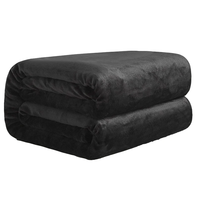 Beddowell Flannel Coral Fleece Blanket Polyester Black Color 5 Size Mink Throw Sofa Cover Plaid Sheet Soft Blankets On The Bed
Beddowell Flannel Coral Fleece Blanket Polyester Black Color 5 Size Mink Throw Sofa Cover Plaid Sheet Soft Blankets On The Bed