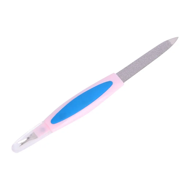 New Multi-function Metal Nail File Cuticle Remover Trimmer Sanding Polish Tool | Красота и здоровье