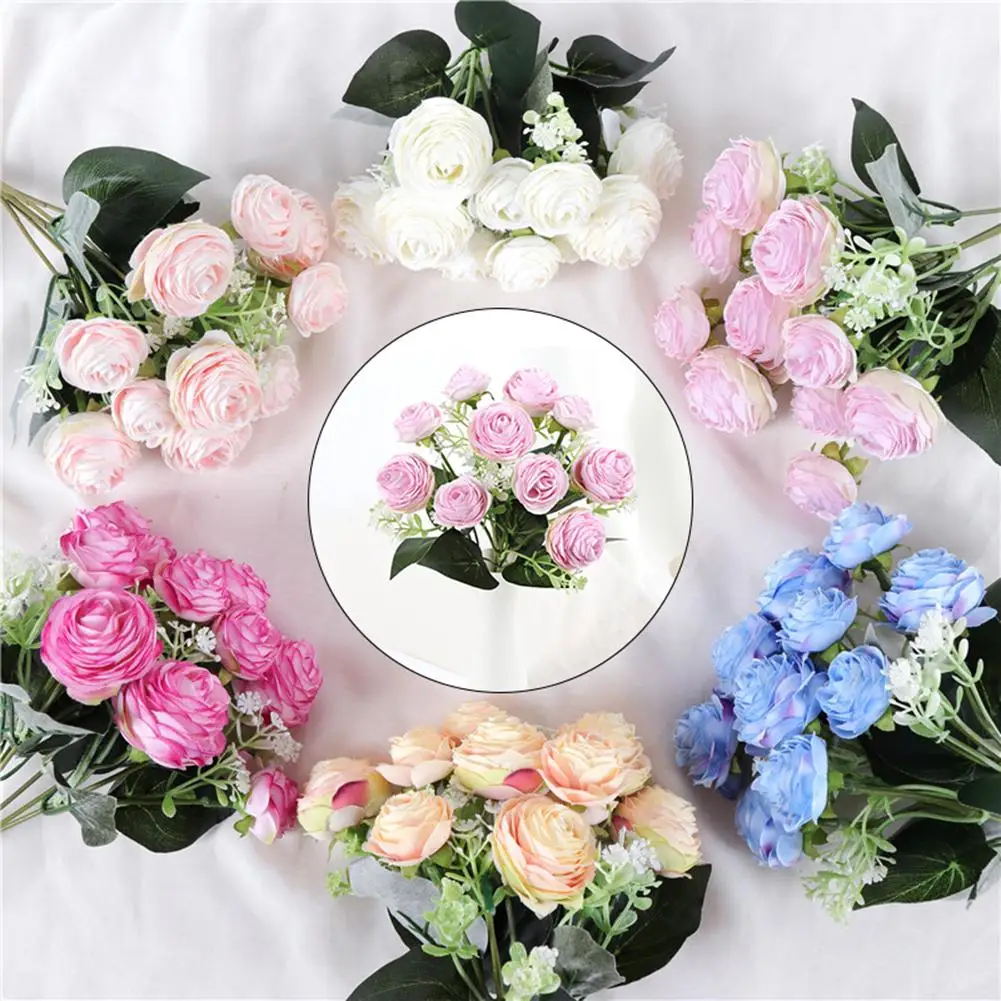 1Pc Artificial Camellia Flower Garden DIY Party Home Wedding Holiday Craft Decor Fashion
1Pc Artificial Camellia Flower Garden DIY Party Home Wedding Holiday Craft Decor Fashion