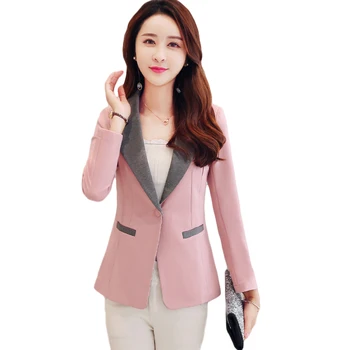 S-3XL Blazer Women Casual Wear Jacket Blazer Feminino Long Sleeve Elegant Short Coat Blaser Feminine Ladies Vogue Tops CM1117
S-3XL Blazer Women Casual Wear Jacket Blazer Feminino Long Sleeve Elegant Short Coat Blaser Feminine Ladies Vogue Tops CM1117