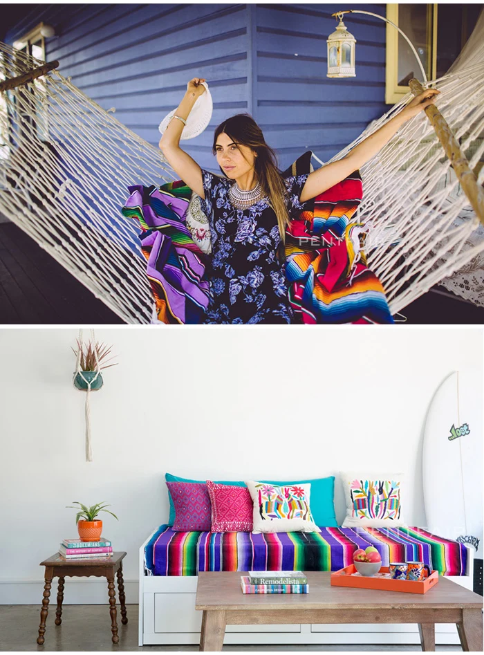Ethnic Rainbow Striped Beach Towel Bohemia Mexican Navajo Serape Blanket Multifunctional Bathroom Towel/tablecloth/Sofa Towel Ethnic Rainbow Striped Beach Towel Bohemia Mexican Navajo Serape Blanket Multifunctional Bathroom Towel/tablecloth/Sofa Towel