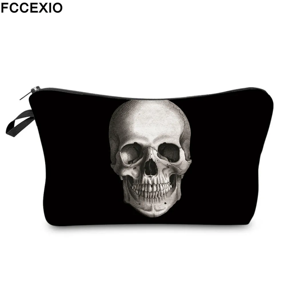 FCCEXIO New Halloween skull Cosmetic Bag Multicolor Pattern Cute Cosmetics Pouchs For Travel Ladies Pouch Women Makeup Bags 20
FCCEXIO New Halloween skull Cosmetic Bag Multicolor Pattern Cute Cosmetics Pouchs For Travel Ladies Pouch Women Makeup Bags 20