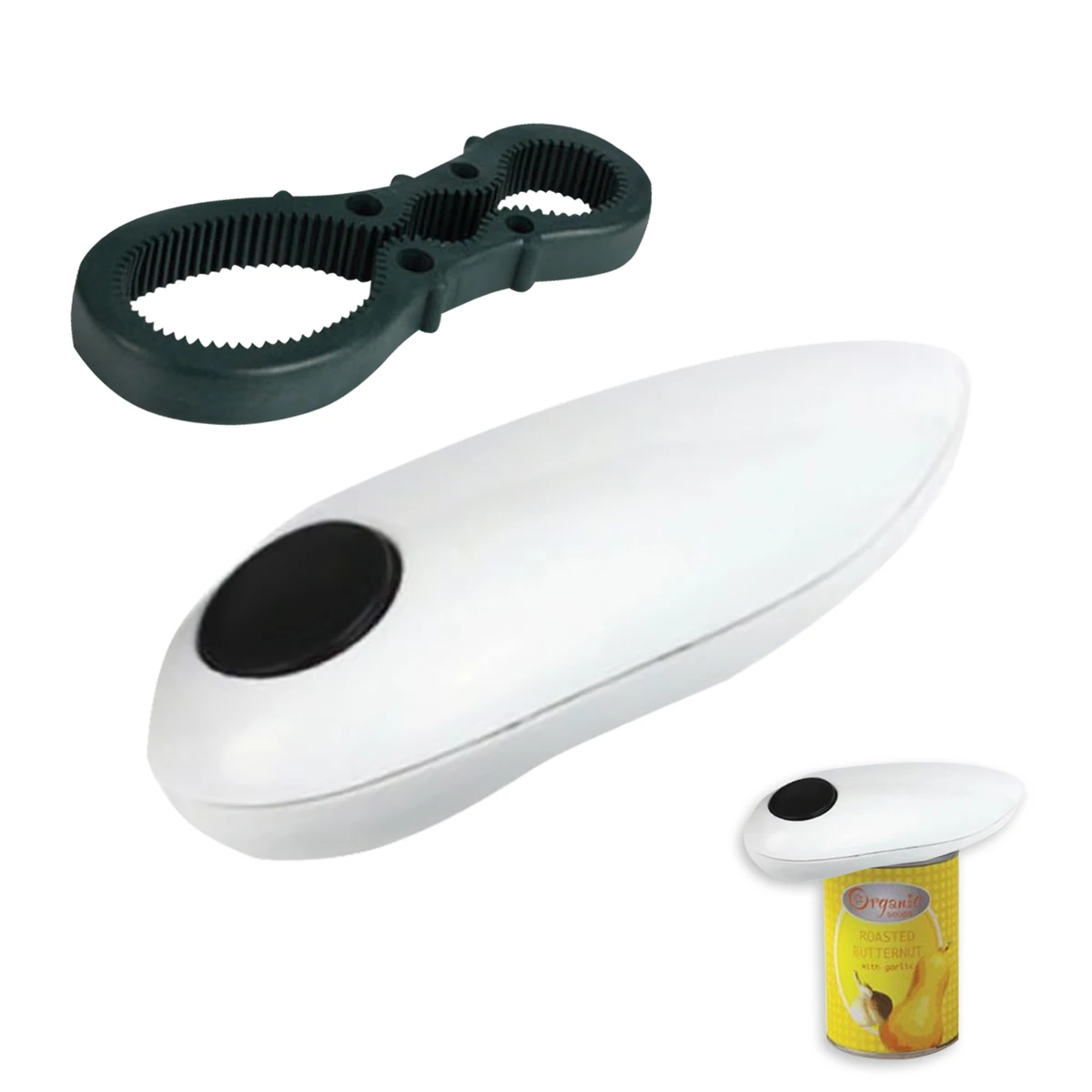 Electric One-Button Can Opener Automatic Jar Opener Without Battery Hands Free Operation Kitchen Tools
Electric One-Button Can Opener Automatic Jar Opener Without Battery Hands Free Operation Kitchen Tools