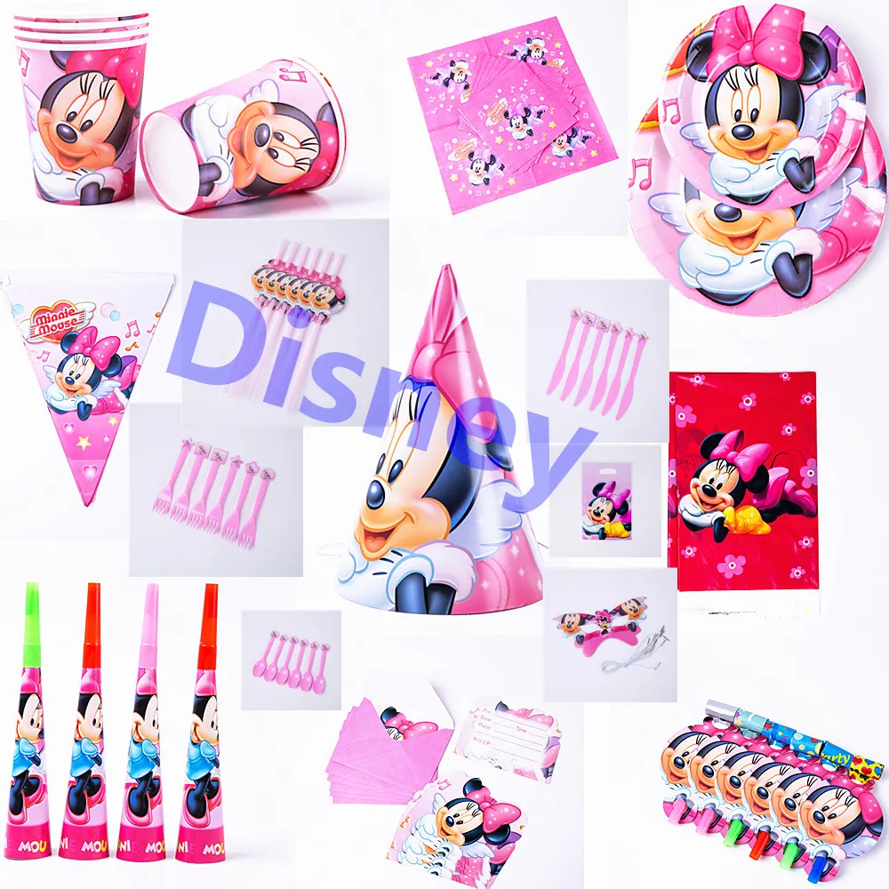 Happy birthday Minnie baby boy shower women girl wedding festival party decoration set banner napkins straws cup plate suppliers
Happy birthday Minnie baby boy shower women girl wedding festival party decoration set banner napkins straws cup plate suppliers