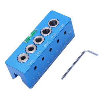 Durable Drill Bit With Aluminum Alloy Locator Positioning Drilling Guide Handheld Puncher Diy Tool Pocket Hole Fixture Bubble 
Durable Drill Bit With Aluminum Alloy Locator Positioning Drilling Guide Handheld Puncher Diy Tool Pocket Hole Fixture Bubble