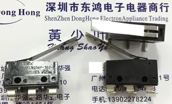 10PCS/LOT SS-3FL4034P-3B2-F 3A30VDC micro switch with long handled hook