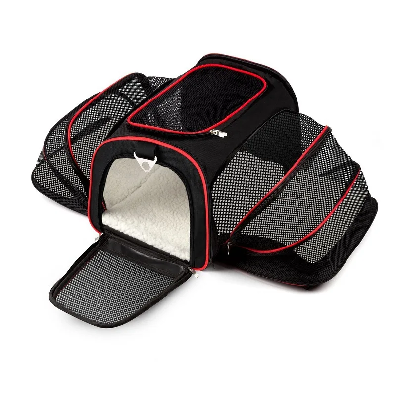 Expandable Pet Carrier For Small Dogs Cats Soft Sided Crate Airline Approved Kennel Car Travel Bag Multifunction Pet Carrier
Expandable Pet Carrier For Small Dogs Cats Soft Sided Crate Airline Approved Kennel Car Travel Bag Multifunction Pet Carrier
