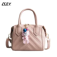 ICEV New Korean Fashion Cute Femal Doll Women Leather Handbags Ladies Shopping Bags Handbags Women Famous Brands Bolsa Feminina
ICEV New Korean Fashion Cute Femal Doll Women Leather Handbags Ladies Shopping Bags Handbags Women Famous Brands Bolsa Feminina