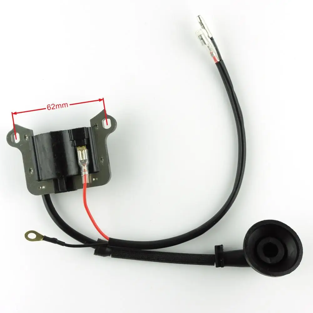 Trimmer Brushcutter Ignition Coil Module For Chinese 40-5 43cc 44-5 43cc 49cc 52CC CG520 62mm 2-Stroke Pocket Bike More Engines
Trimmer Brushcutter Ignition Coil Module For Chinese 40-5 43cc 44-5 43cc 49cc 52CC CG520 62mm 2-Stroke Pocket Bike More Engines